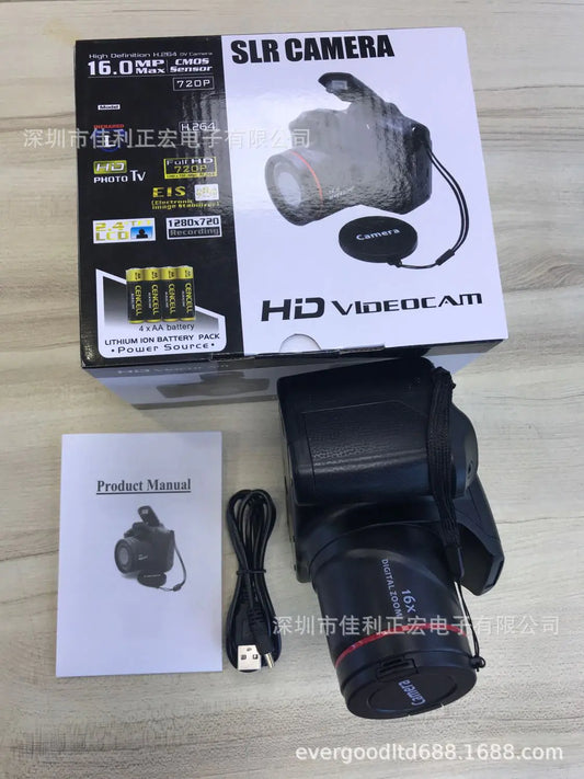 Digital Camera 16MP HD Home DSLR XH05